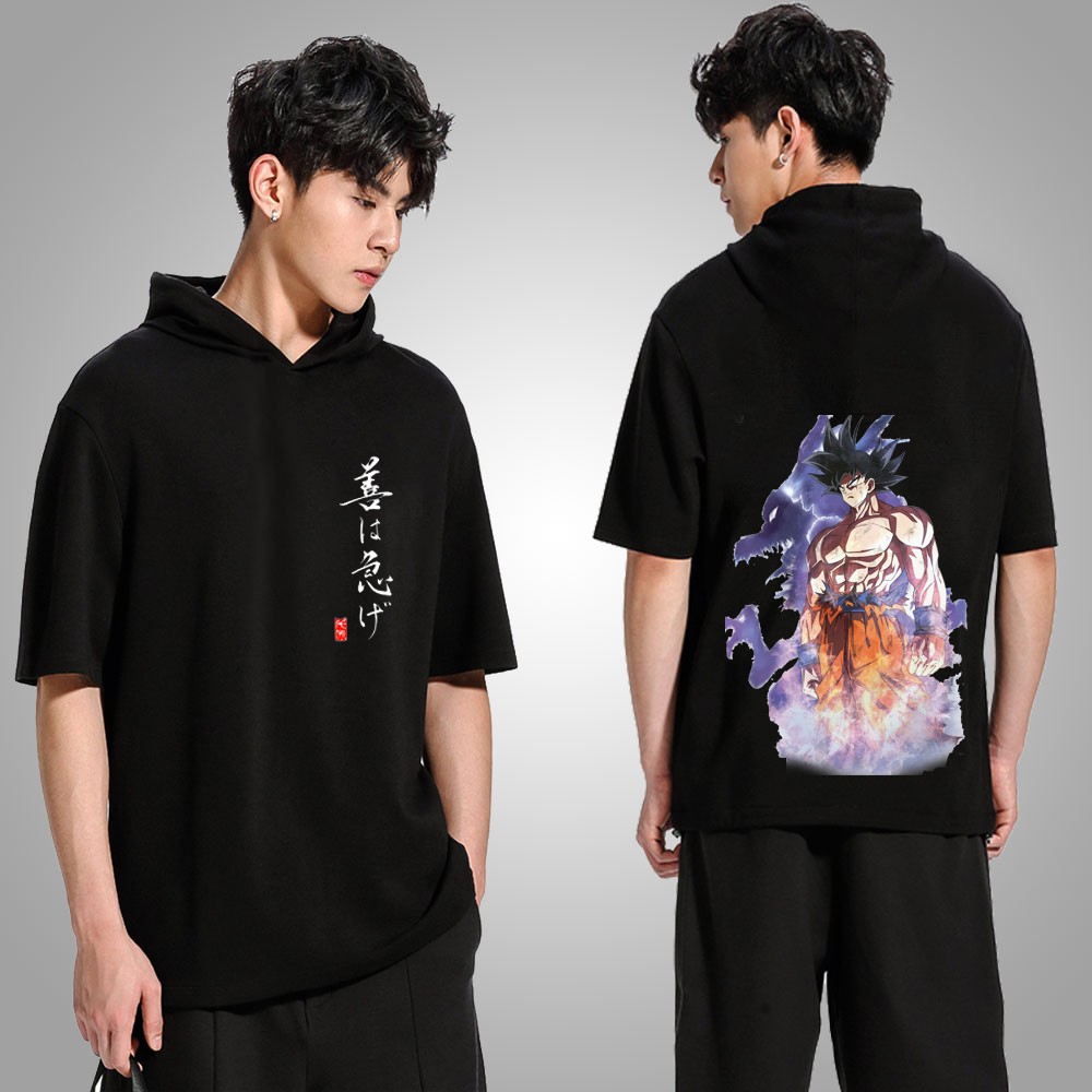 BST ÁO thun Hoodie tay lửng Anime One Piece cực ngầu siêu chất