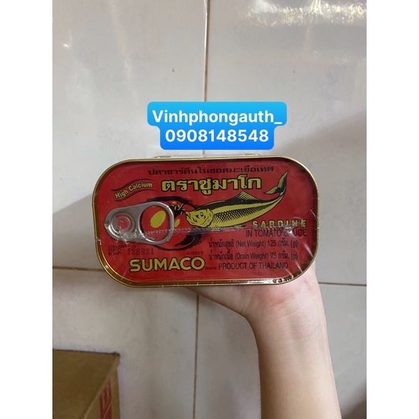 Cá mòi sumaco 125gr