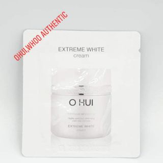 [Mới Date 2024] Gói dùng thử Kem trắng da và chống lão hóa. OHUI Extreme White Cream Snow 1ml