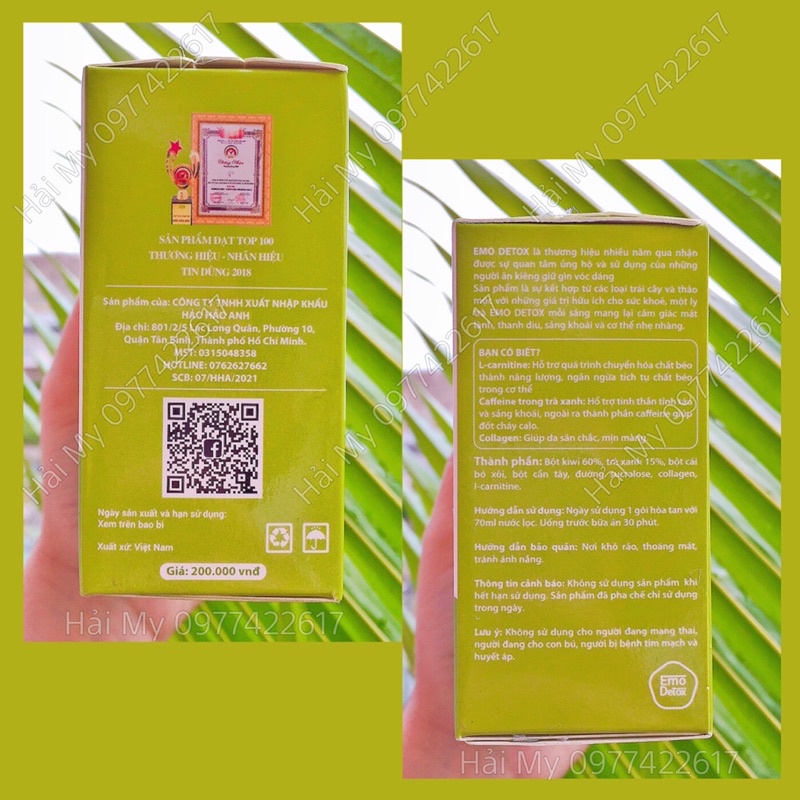 Nước trái cây giảm cân vị Kiwi - giam can an toan, hieu qua