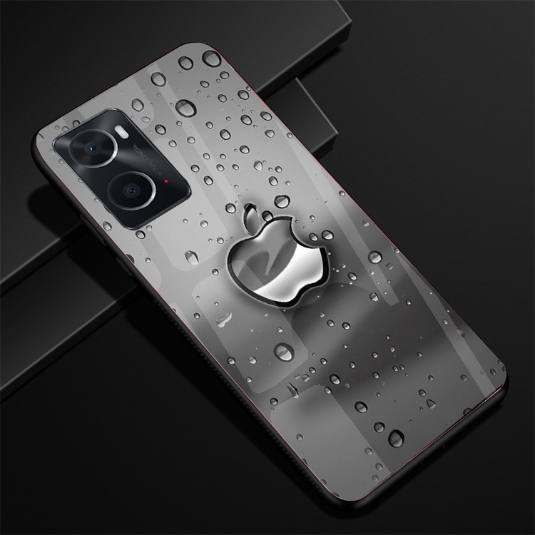 Ốp Lưng Kính OPPO A76, A77S, REALME 9I, A96, A57 Hình in 3D sáng bóng cao cấp