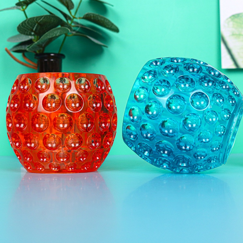 Khuôn silicone tạo hình làm chậu hoa/nến trang sức DIY