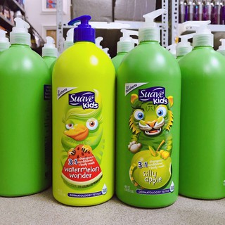 Mẫu mới - Sữa tắm gội Suave Kid