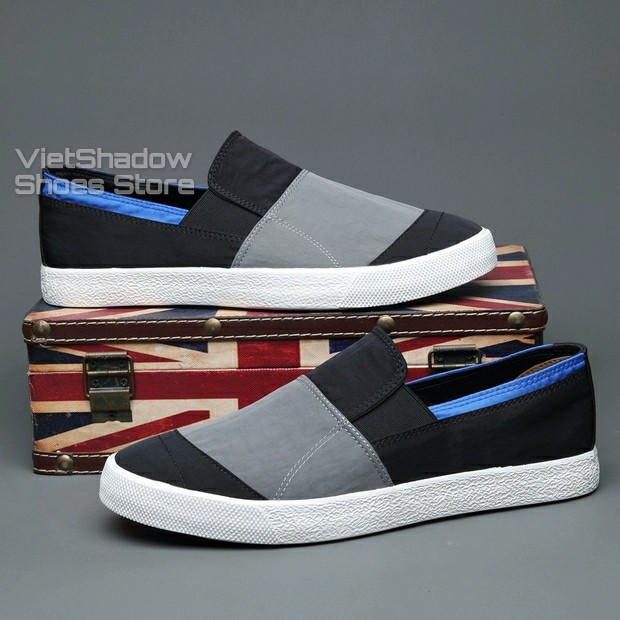 Slip on nam - Giày lười vải nam cao cấp BAODA - Vải polyester chống thấm 3 mẫu pha màu tuyệt đẹp - Mã 20036 | BigBuy360 - bigbuy360.vn