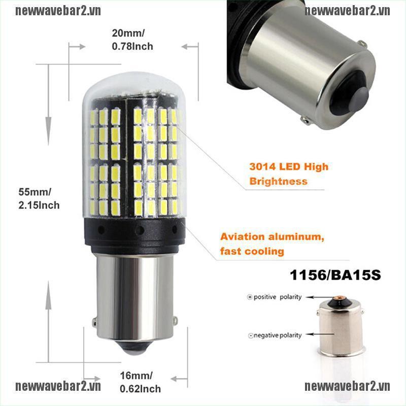Đèn Led 1 1156 7506 P21W Ba15S Led 3014 144smd Chất Lượng Cao