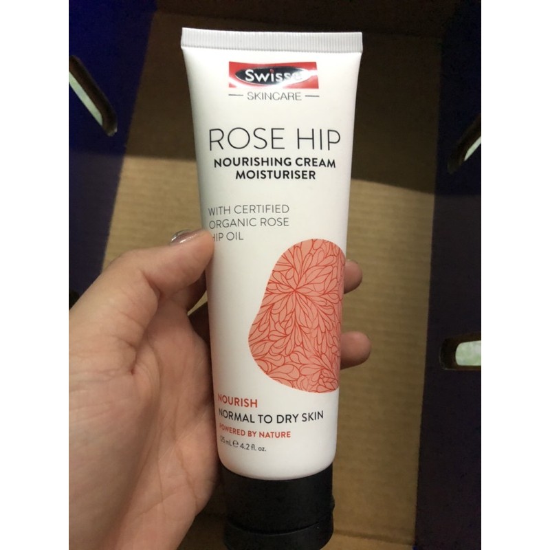 SWISSE Rose Hip Nourishing Cream Moisturizer - kem dưỡng ẩm tầm xuân