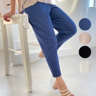 Quần baggy bầu vải mềm mùa đông 4 màu