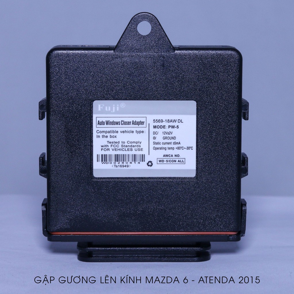 Phụ kiện gập gương lên kính Mazda 2 3 6 CX5 Atenda đời 2014 - 2019