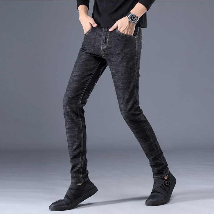 Quần jean nam trơn ⛔FREE SHIP⛔ Quần bò nam dáng côn 3 màu | BigBuy360 - bigbuy360.vn