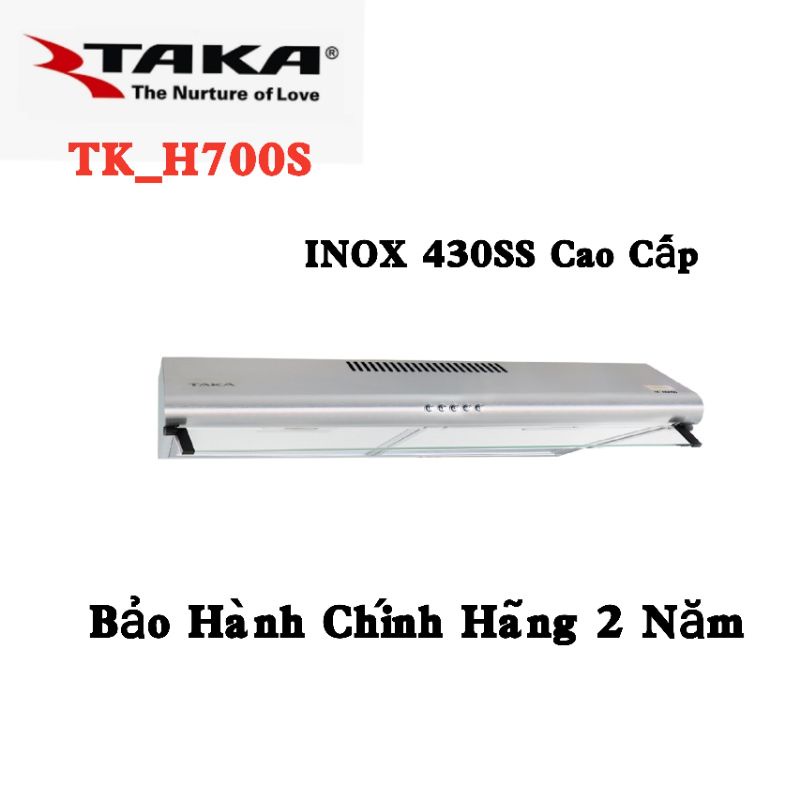 Máy Khử Mùi INOX Technology Japan TAKA Mẫu Đèn LED