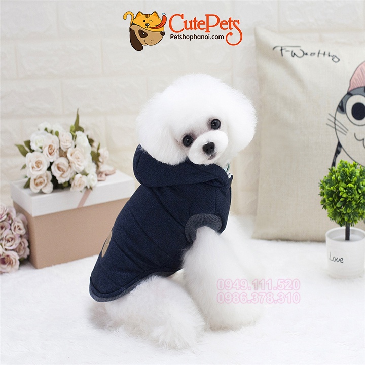 Áo mùa đông cho chó mèo Trademark BABY lót nỉ - Cutepets