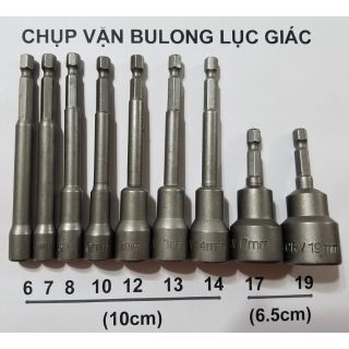 Bộ chụp bulong lục giác dài ngắn