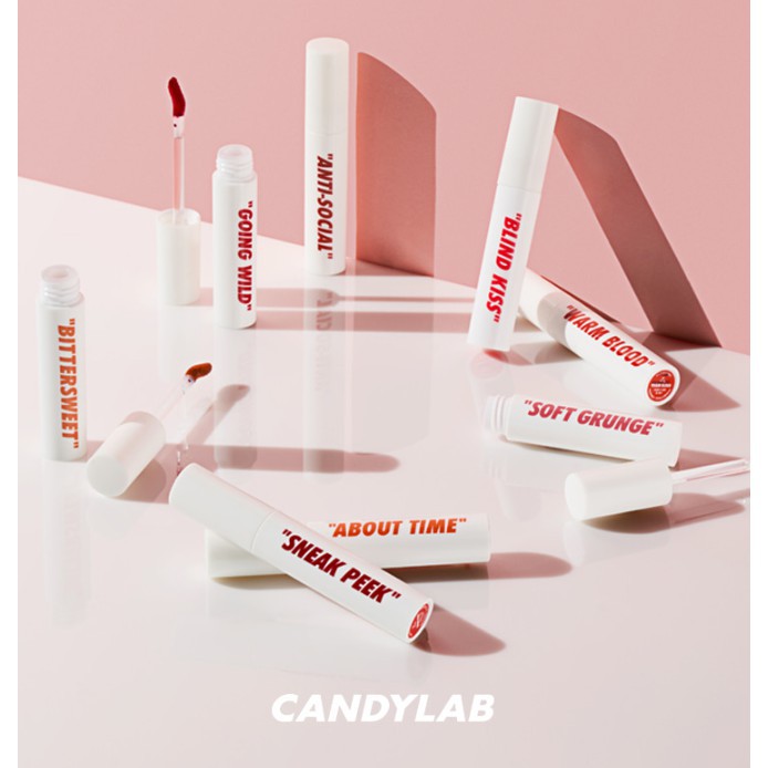 [G02] [ MÀU 03-15] Son Kem Siêu Lì, Chống Trôi CandyLab Creampop The Velvet Lip Color 4.5g S002