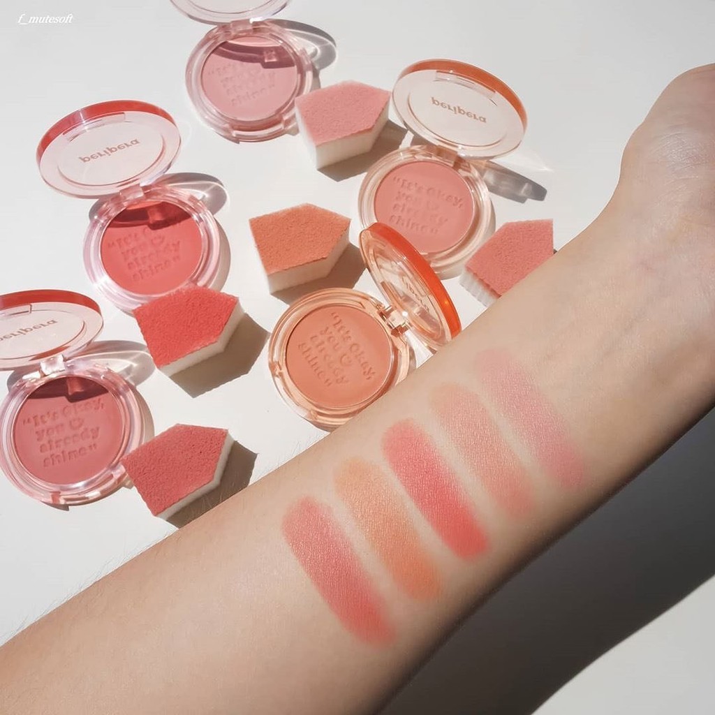 Phấn Má Hồng Peripera Pure Blushed Sunshine Cheek