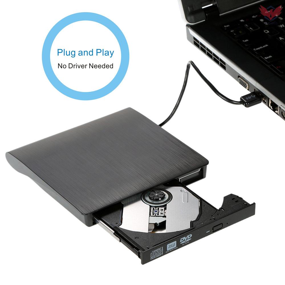 Ổ Đĩa Dvd Gắn Ngoài Usb 3.0 Siêu Mỏng Cho Linux Windows Mac Os | BigBuy360 - bigbuy360.vn