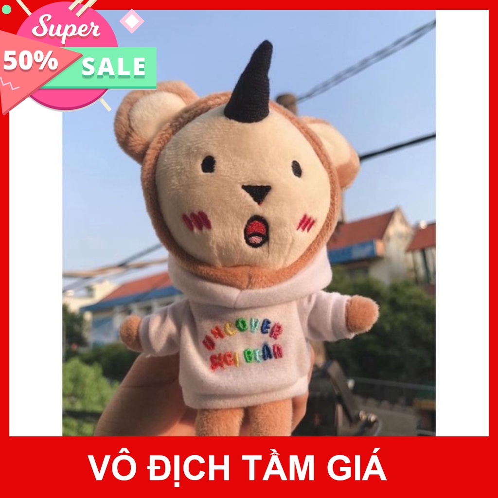 Móc khoá Gấu Bông Sici Uncover dễ thương