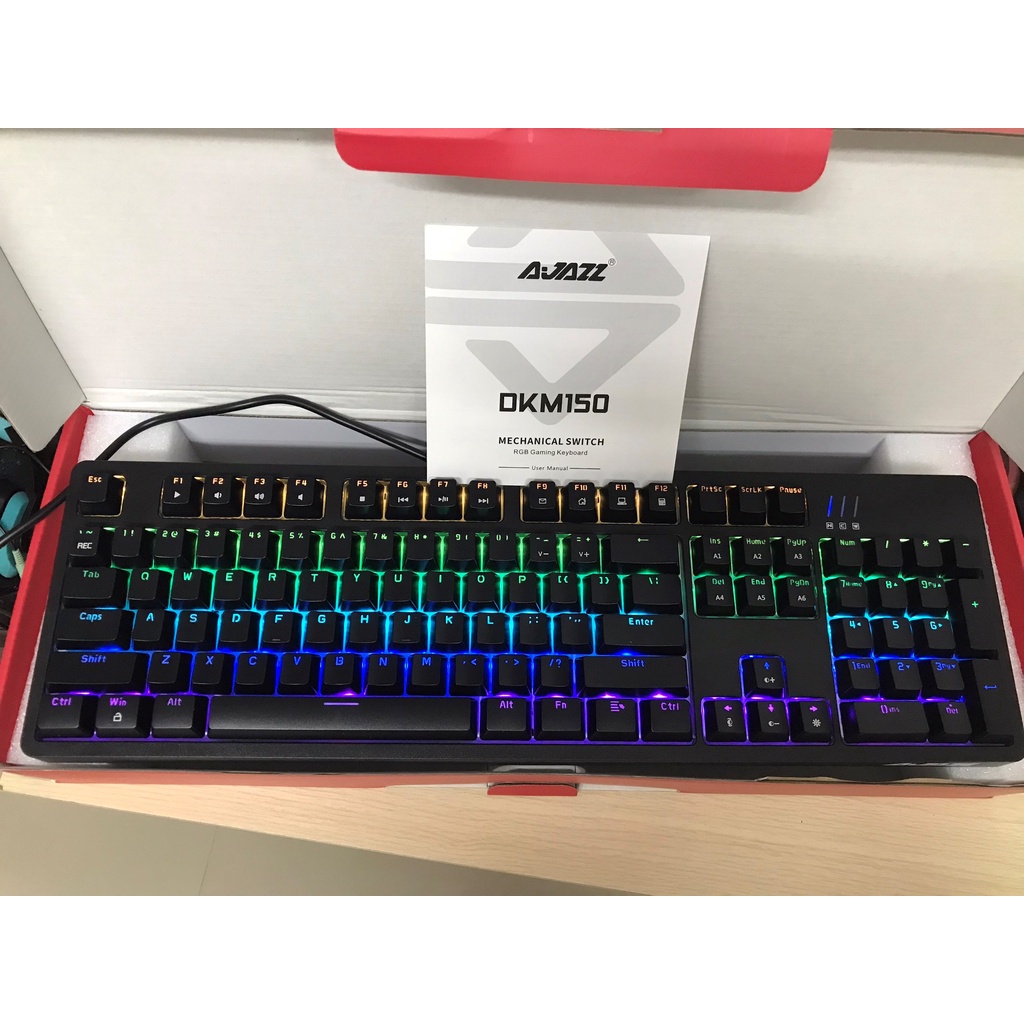 BÀN PHÍM CƠ AJAZZ DKM 150RGB