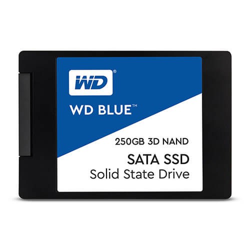 Ổ cứng SSD 250GB WESTERN WDS250G2B0A (Blue) Màu đen