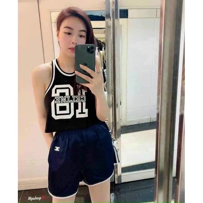 [ GIÁ HỦY DIỆT ] Áo Ba Lỗ Số 16 Hottrend, Áo Phối Màu Cực Xinh ( Ảnh Thật Trải Sàn )