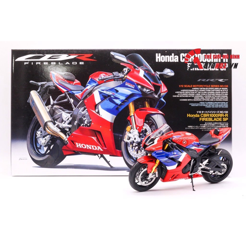 MÔ HÌNH KIT HONDA CBR1000RR FIREBLADE 1:12 TAMIYA 14138