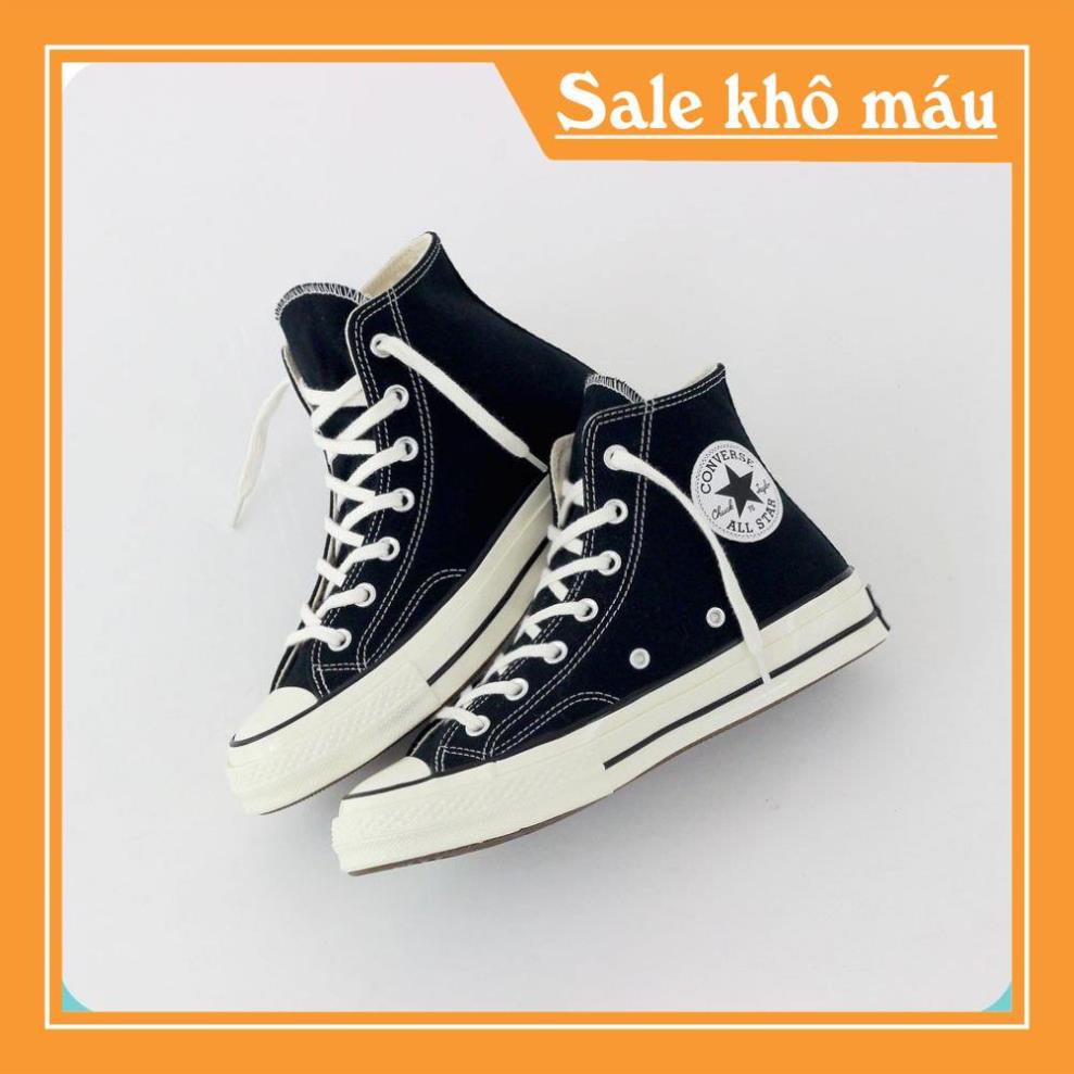 BIG SALE Giày 𝐂𝐎𝐍𝐕𝐄𝐑𝐒𝐄 1970s Nam Nữ, 𝐂𝐎𝐍𝐕𝐄𝐑𝐒𝐄 Cổ Cao/Thấp , Giày CV Đen Trắng Full box bill