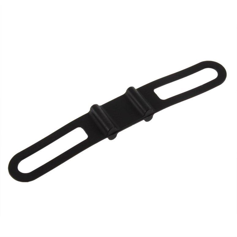 Dây silicon giữ đèn pin cho xe đạp