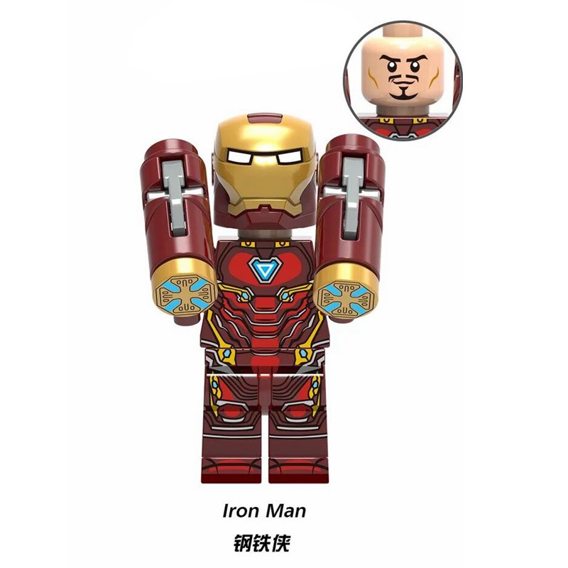 Bộ Đồ Chơi Lắp Ráp Nhân Vật Siêu Anh Hùng Cho Bé