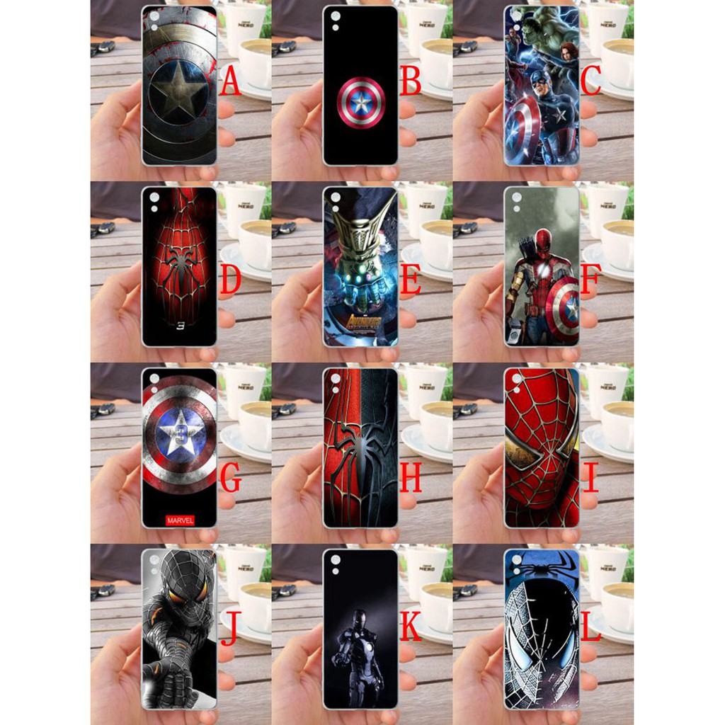 Ốp điện thoại silicone in hình theo chủ đề phim Avengers cho Sony Xperia X Performance