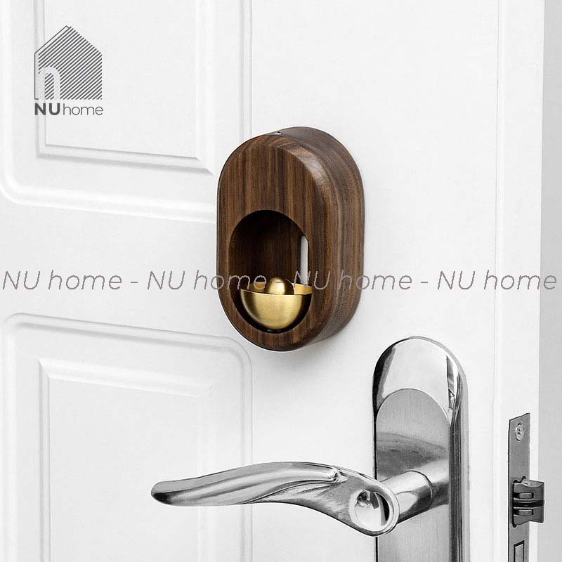 nuhome.vn | Chuông cửa bằng gỗ - Ring, chuông cửa phong cách Nhật Bản thiết kế đơn giản nhỏ gọn