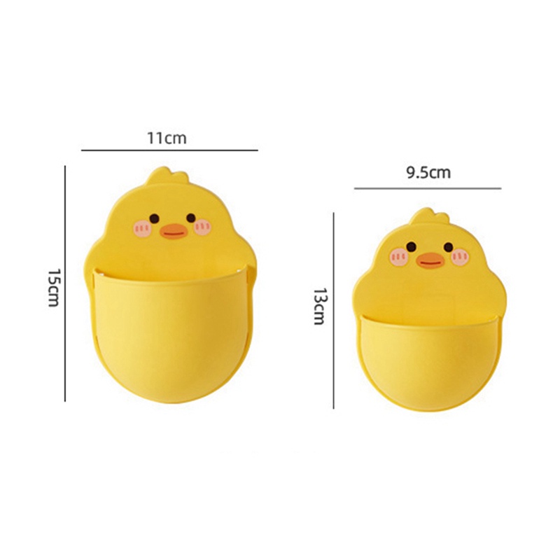 Hộp Đựng Đồ Dùng/ Kem Đánh Răng Điều Khiển Từ Xa/ Điện Thoại Gắn Tường Tiện Lợi