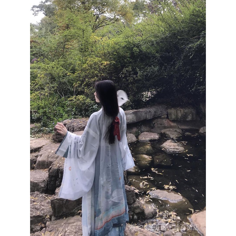 Đồng Phục Học Sinh Nữ Phong Cách Hanfu Mới Mùa Xuân Hè Jin Chiều Dài Eo Cùng Kiểu Dáng Phong Cách Hàng Ngày OAWH