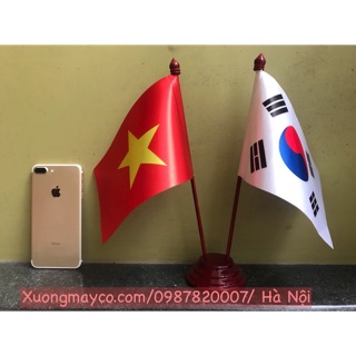 Cờ để bàn làm việc Việt hàn