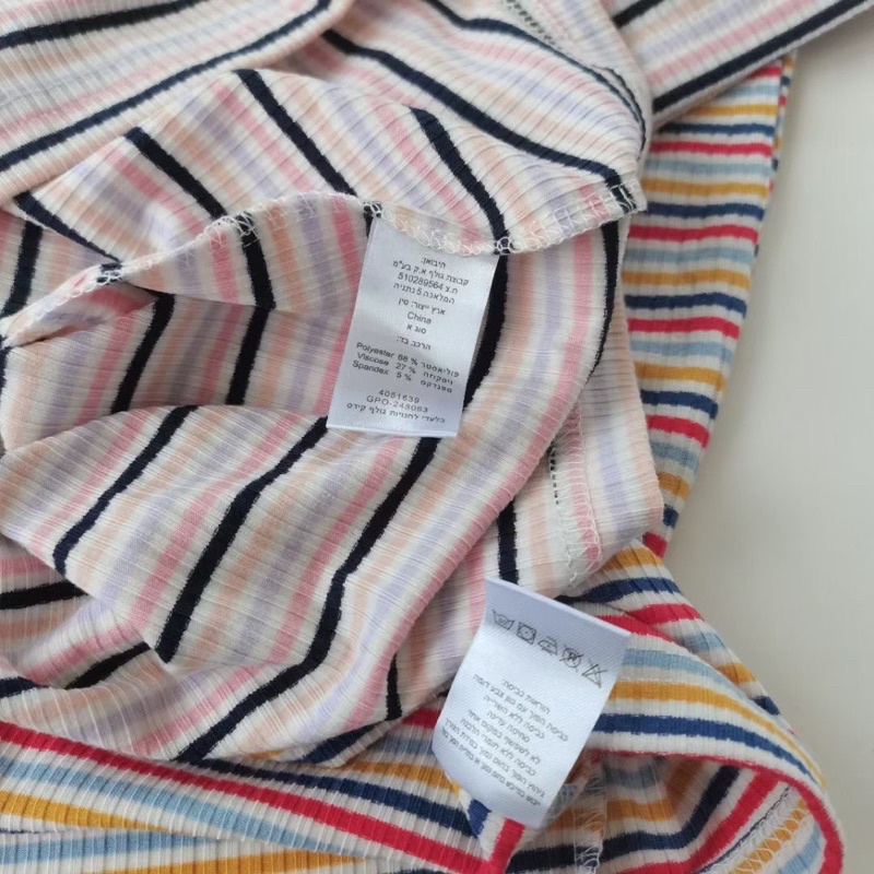 Áo thun bé gái Golf kid 2-9 tuổi🌈 Áo phông cotton vân tăm co giãn xuất dư 0622