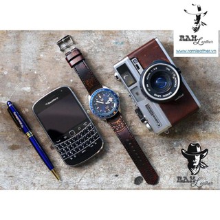 Dây đồng hồ ram traditional mahogany . . . . *