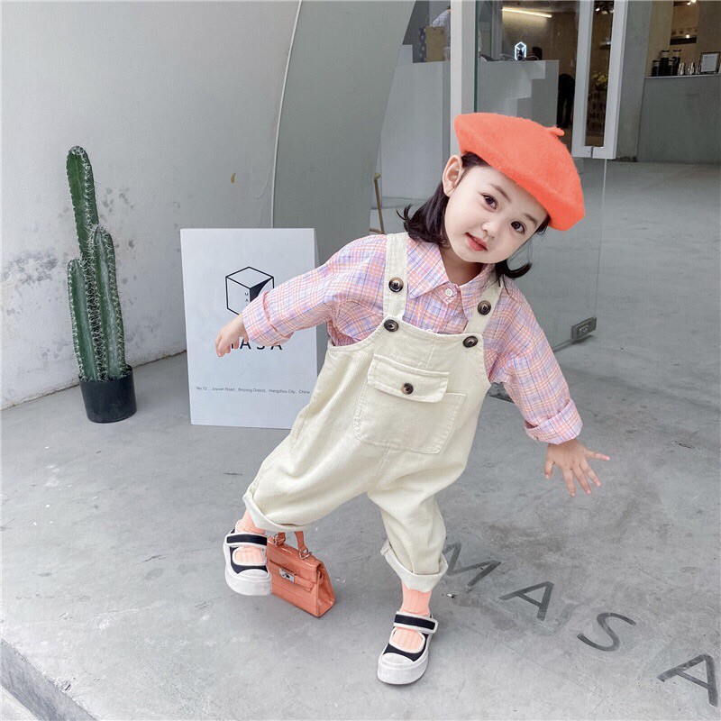 SET YẾM NHUNG STYLE ULZZANG CHO BÉ QUẢNG CHÂU XINH XẮN