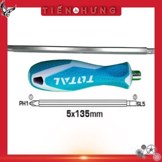 Tuốc nơ vít 2 đầu dẹp và bake total tht250226