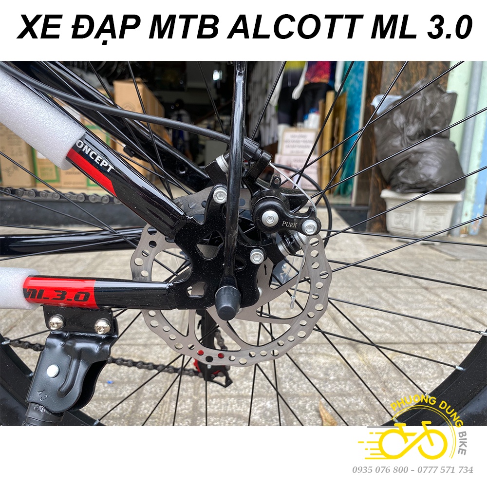 Xe đạp thể thao địa hình MTB ALCOTT ML 3.0 26IN