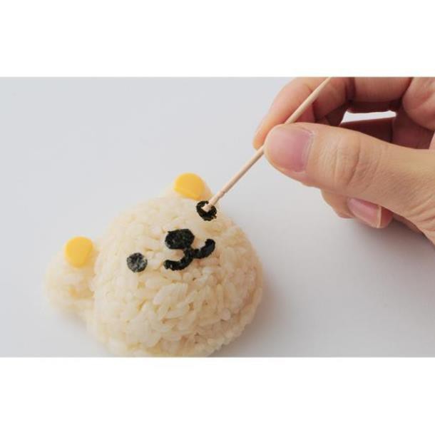 KHUÔN ÉP CƠM BENTO 4 ANH EM HEO HỔ GẤU ẾCH - Cao cấp