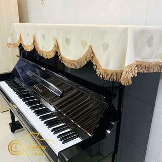Khăn Phủ Đàn Piano mẫu tim