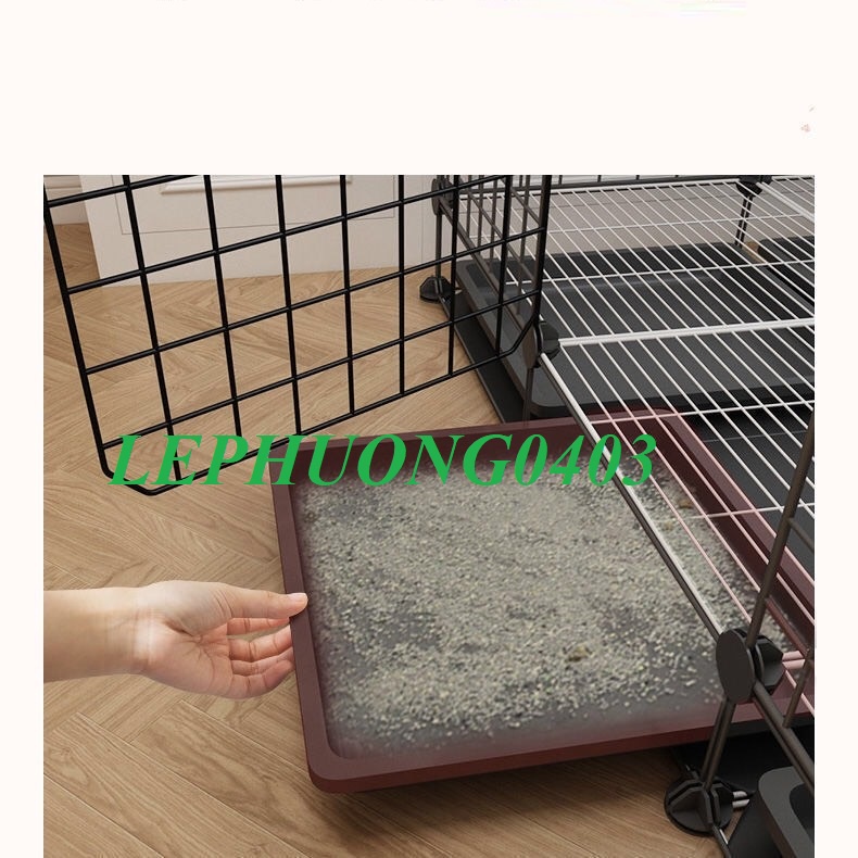 COMBO CHUỒNG, NHÀ LỒNG LƯỚI THÉP CÓ MÁI CHE CHO CHÓ MÈO THÚ CƯNG ĐA NĂNG