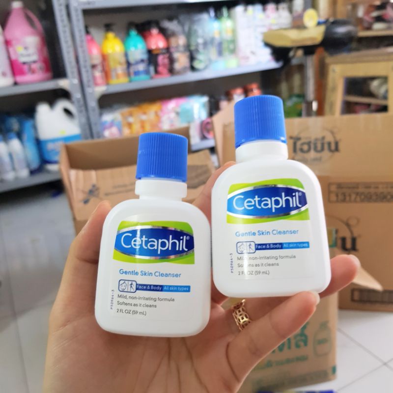 Sữa rửa mặt dành cho da khô da nhạy cảm Cetaphil chai 59ml  125ml