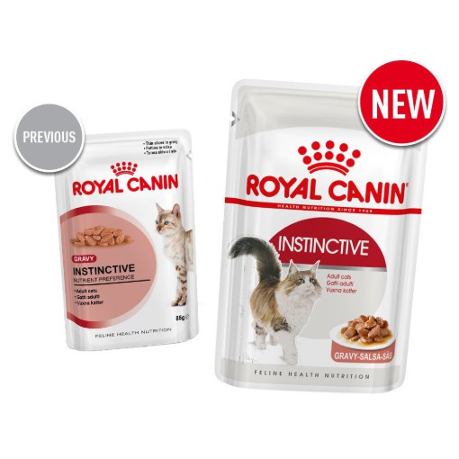 Thức ăn Pate cho mèo trưởng thành Royal Canin Instinctive gói 85g
