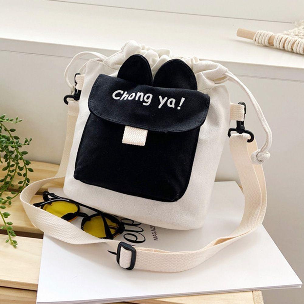 KENT1 Túi Tote Dây Rút Đeo Vai Dễ Thương Cho Nữ