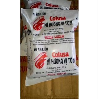 Combo 10 gói mì tôm giấy Colusa 60g
