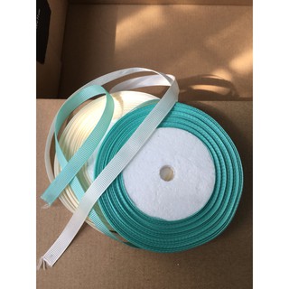 Ruy băng lụa gân bản 1cm - bán theo mét