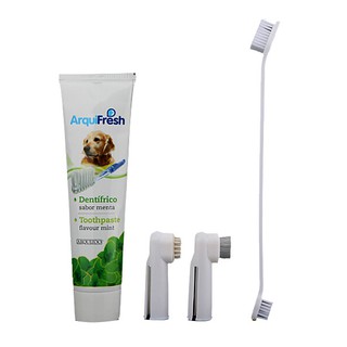 BỘ KEM VÀ BÀN CHẢI RĂNG ARQUIFRESH DÀNH CHO CHÓ MÈO