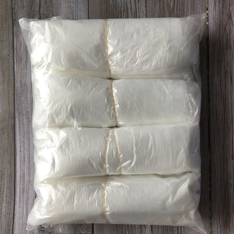 Bộ 100 ống bao tay nylon dùng một lần chống thấm nước và dầu