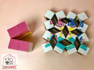10/20/50 khối rubik mộc 2.5cm