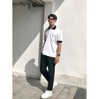 Áo polo oversize