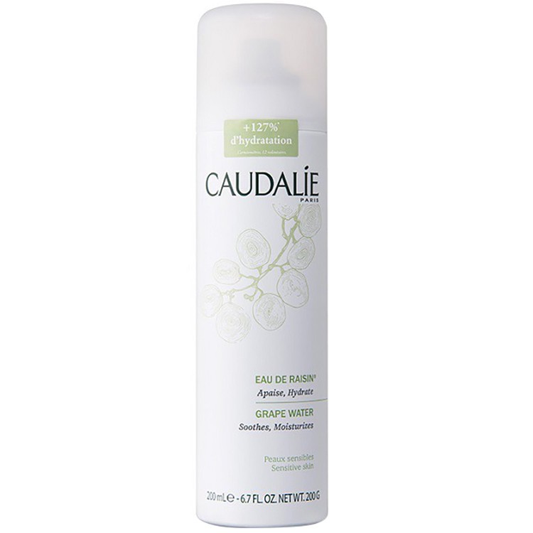 Xịt khoáng dưỡng ẩm Caudalie  - Grape Water 127% Hydratation ( 200g )